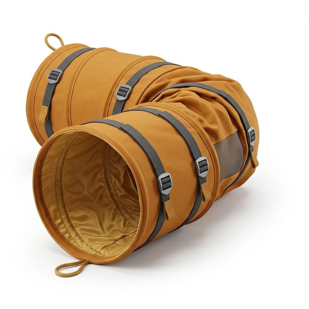 Crinkle Tunnel for Pets — Adjustable product photo