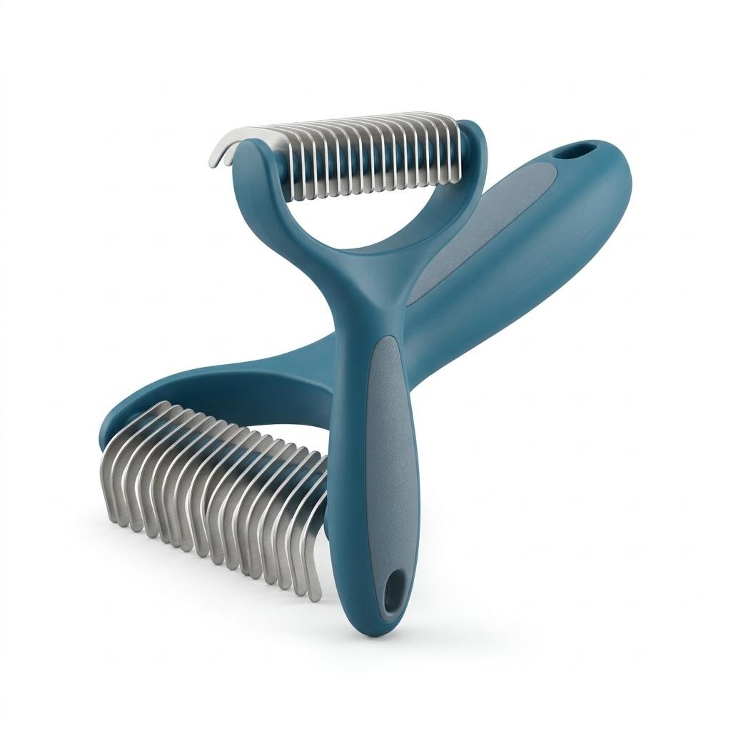 Coat Rake for Pets — Small product photo
