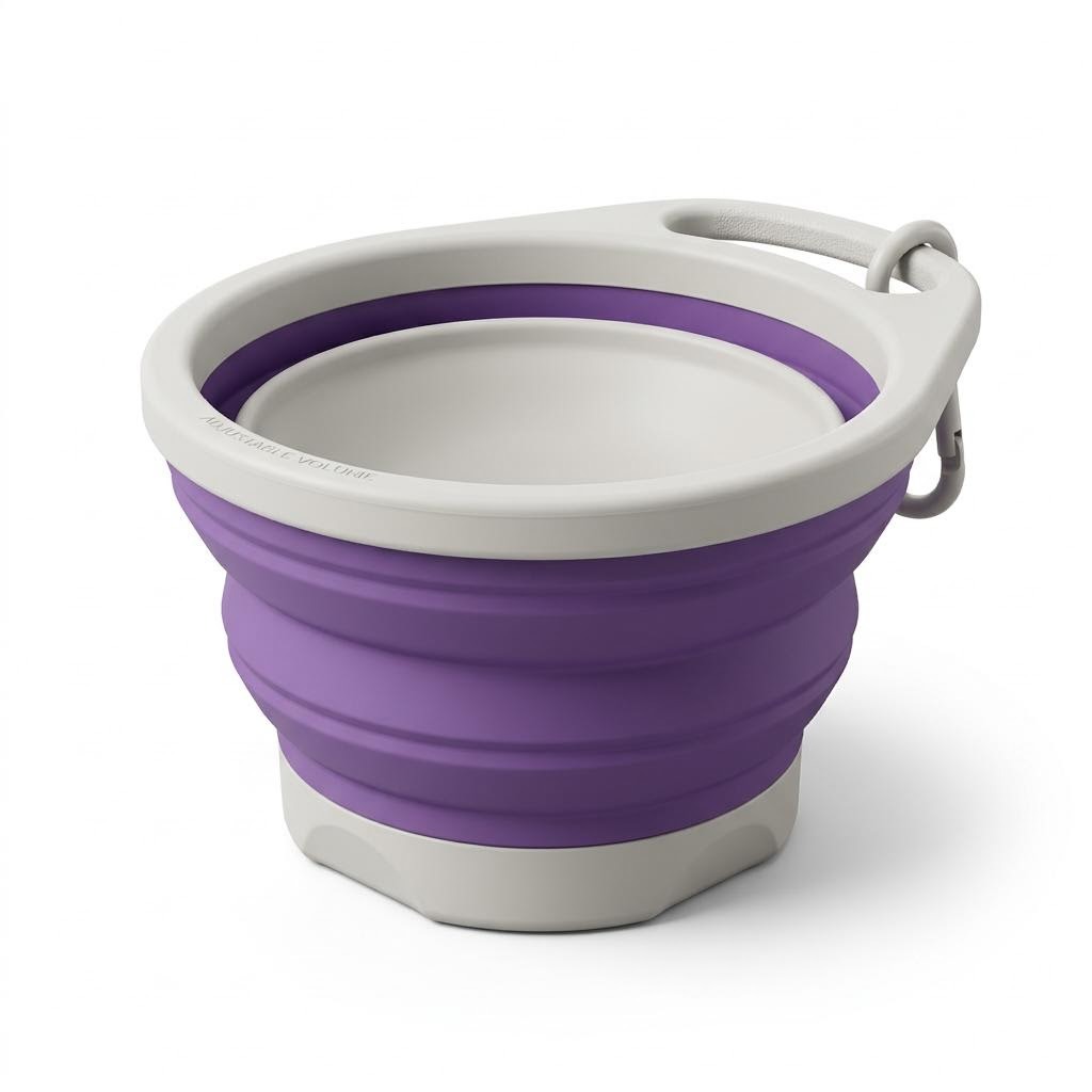 Foldable Water Cup for Pets — Adjustable product photo
