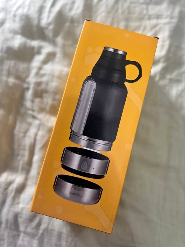 3-in-1 Pet Food and Water Travel Bottle product photo