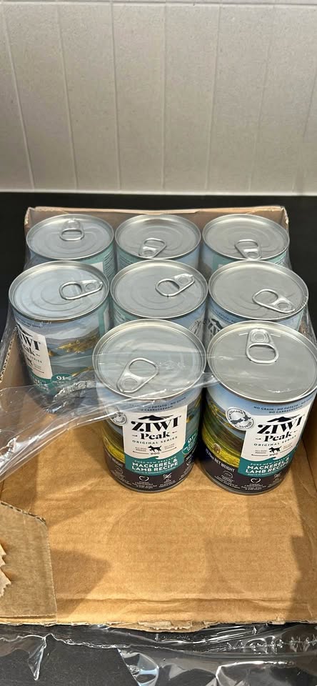 Ziwi Peak Mackerel & Lamb Dog Food — 8 × 390g product photo
