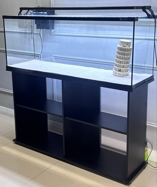 Aquarium and stand with filter — proposed 187 L product photo