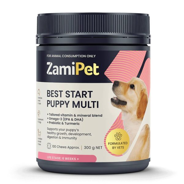 ZamiPet Best Start Puppy Multi Vitamin – 100 Chews product photo