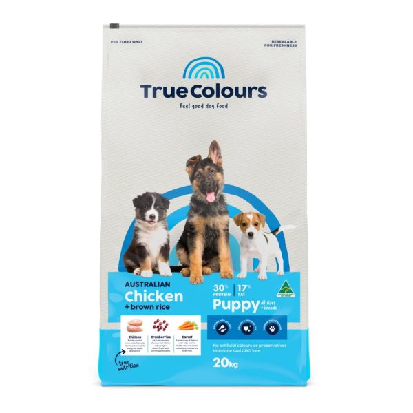 True Colours Puppy Australian Chicken and Brown Rice product photo