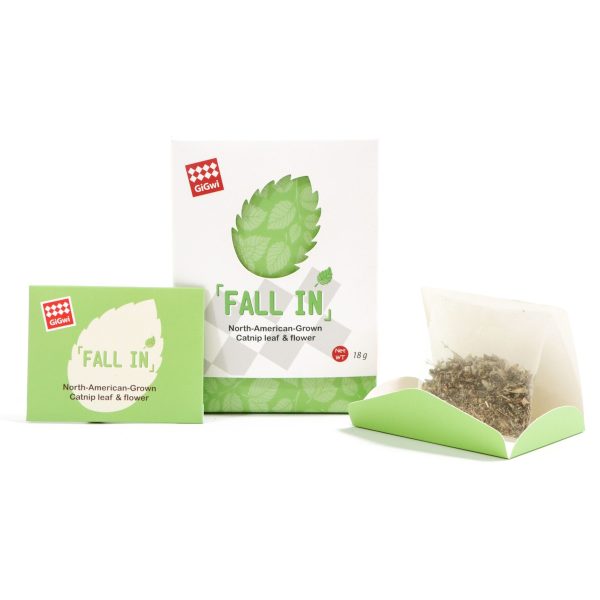 GiGwi Fall In Catnip Tea Bags product photo