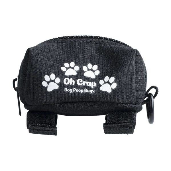 Oh Crap Dog Poop Bag Holder – Black product photo