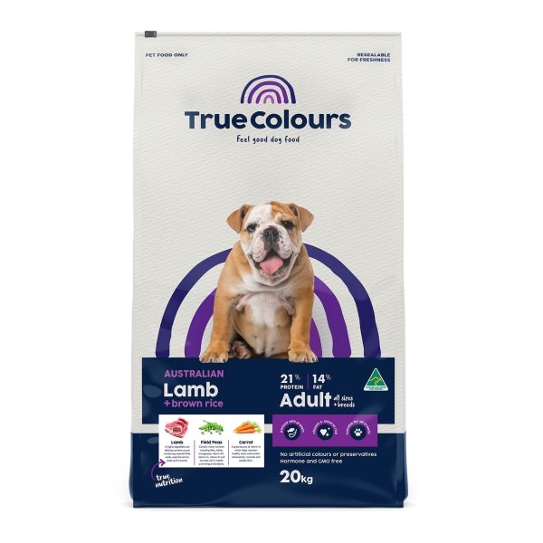 True Colours Australian Lamb and Brown Rice product photo