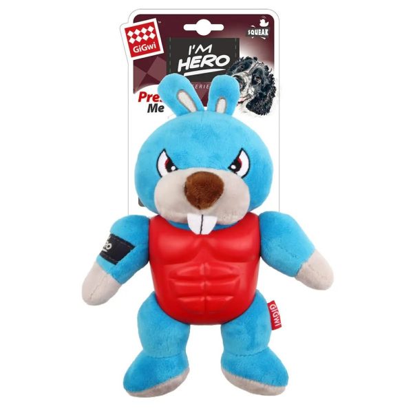 GiGwi IM Hero Plush Toy – Rabbit product photo