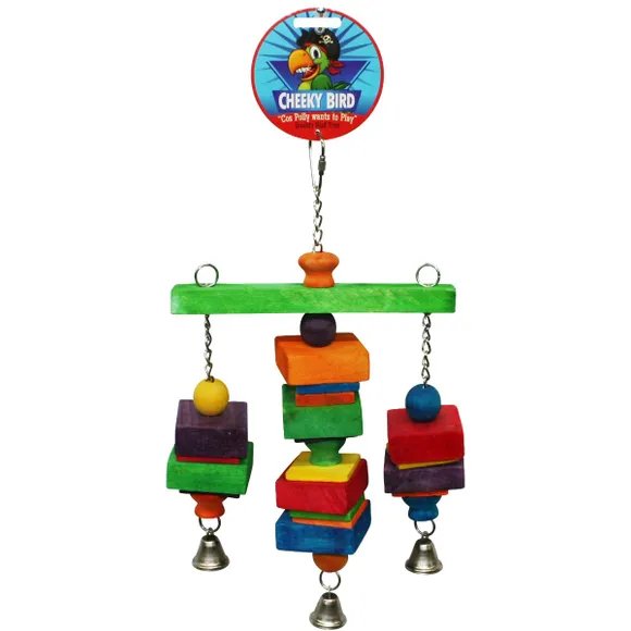 Cheeky Bird Hanging Tri-Bell product photo