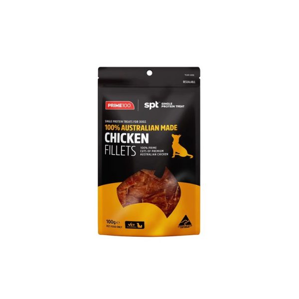 Prime100 SPT™ Chicken Fillets Treats 100g product photo