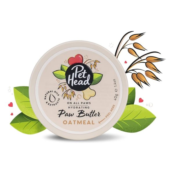 Pet Head On All Paws Paw Butter – Oatmeal product photo