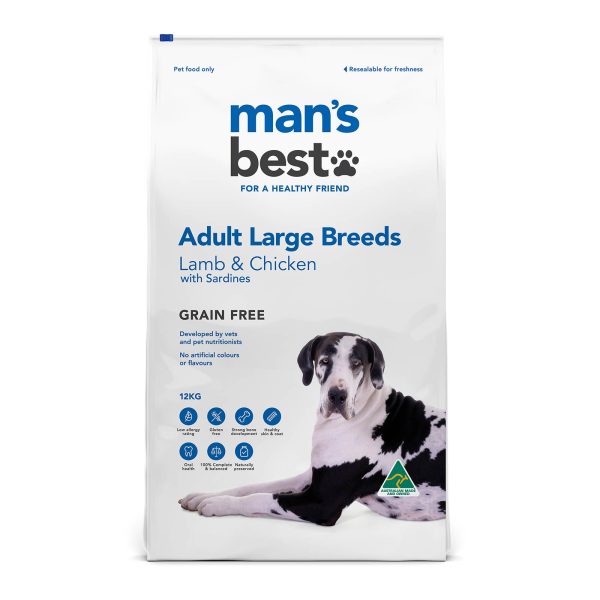 Man’s Best Lamb & Chicken (Large Breed) product photo