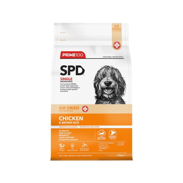 Prime100 SPD Air Dried Chicken & Brown Rice product photo
