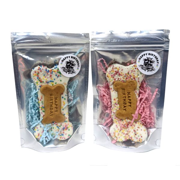Happy Birthday Bone Dog Biscuit product photo