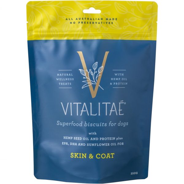 Vitalitae Skin & Coat Superfood Biscuits 350g product photo