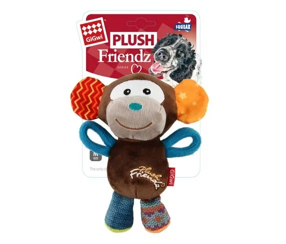 GiGwi Plush Friendz Monkey product photo