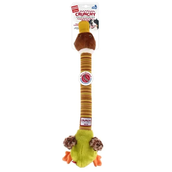 GiGwi Crunchy Neck Plush Duck product photo