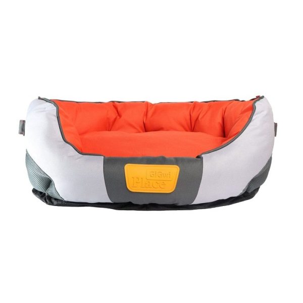 GiGwi Canvas Round Bed – Orange product photo