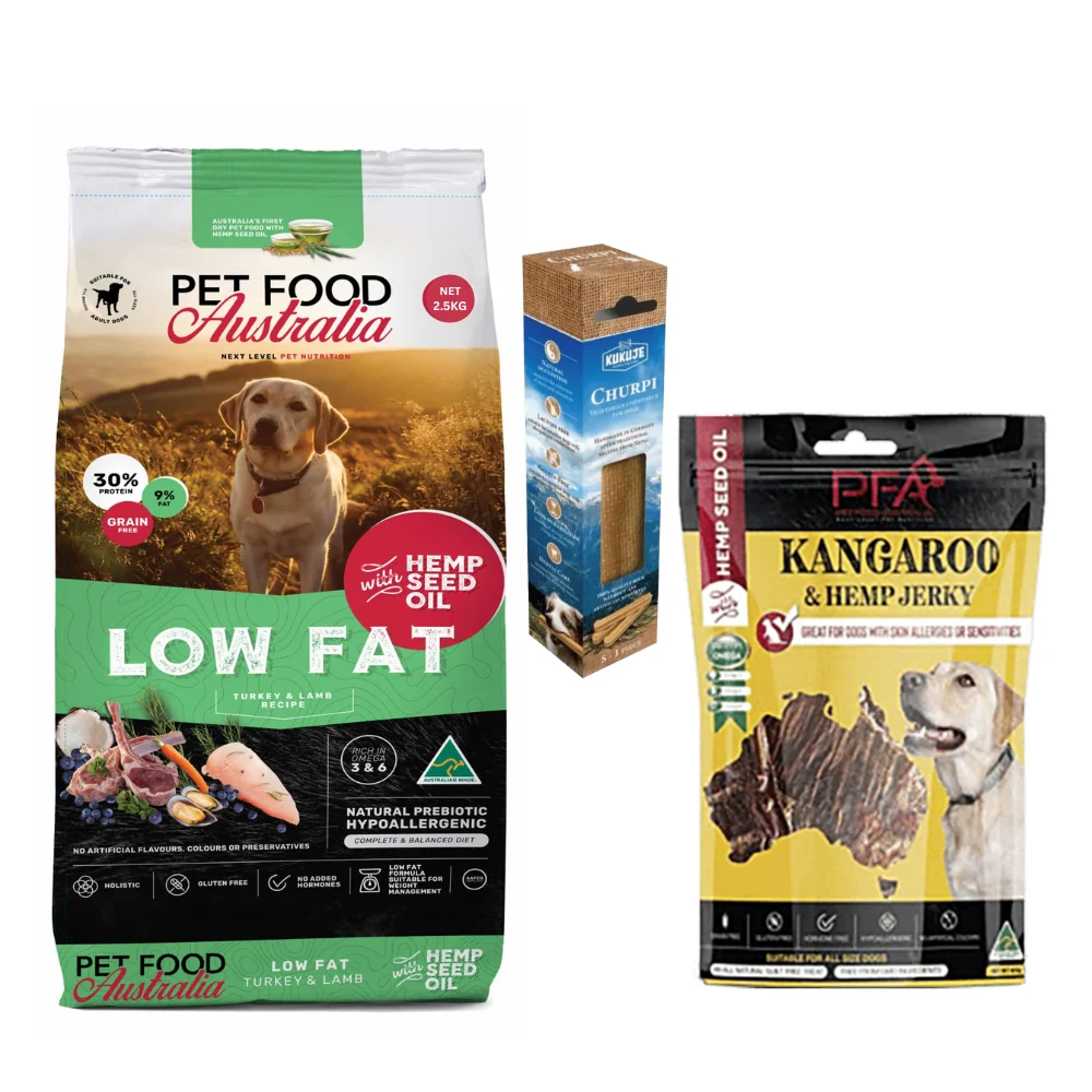 Low-Fat Dry Food Starter Bundle product photo