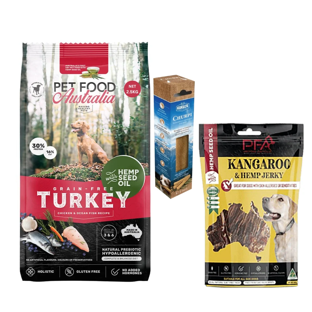 Turkey Dry Food Starter Bundle product photo